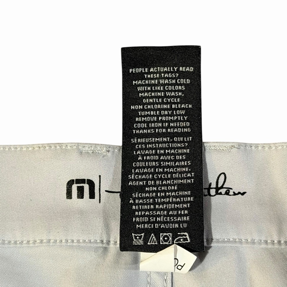 Travis Mathew Open To Close 2.0 Golf Pants Smoke Gray Men's Size 40 x 28 - Picture 5 of 9
